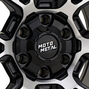 モトメタル MO813 メイソン　グロスブラック/マシーン