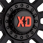 KMC XDシリーズ　XD856　オメガ　ブラックマシーン/レッドティント