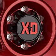 KMC XDシリーズ　XD861　ストーム　キャンディレッド