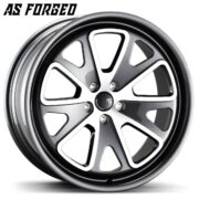 AS FORGED AS111 ガンメタ/ポリッシュ