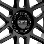 KMC KM544 メサ サテンブラック/グロスブラックリップ