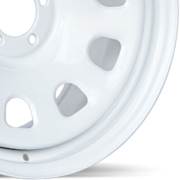 デイトナズ　スチールホイール　ホワイト