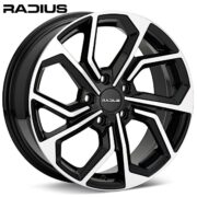 ラディウス　WI23　ブラック/ポリッシュ