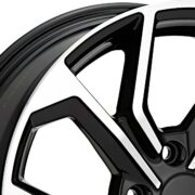 ラディウス　WI23　ブラック/ポリッシュ