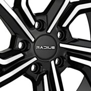 ラディウス　WI23　ブラック/ポリッシュ