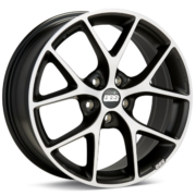 BBS　SR　ボルケーノグレー/ダイアモンドカット