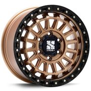 XTREME-J　XJ08　マットブロンズ/ブラックリム