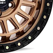 XTREME-J　XJ08　マットブロンズ/ブラックリム