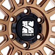 XTREME-J　XJ08　マットブロンズ/ブラックリム