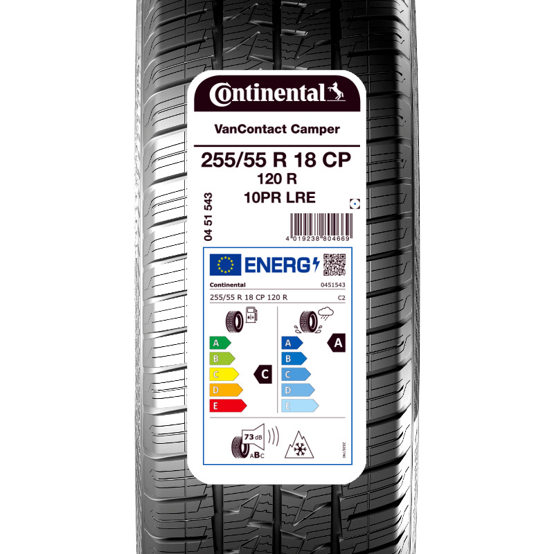 コンチネンタル バンコンタクト キャンパー 「255/55R18CP」